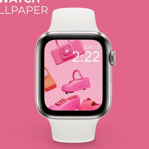 Pink apple watch icon hot sale