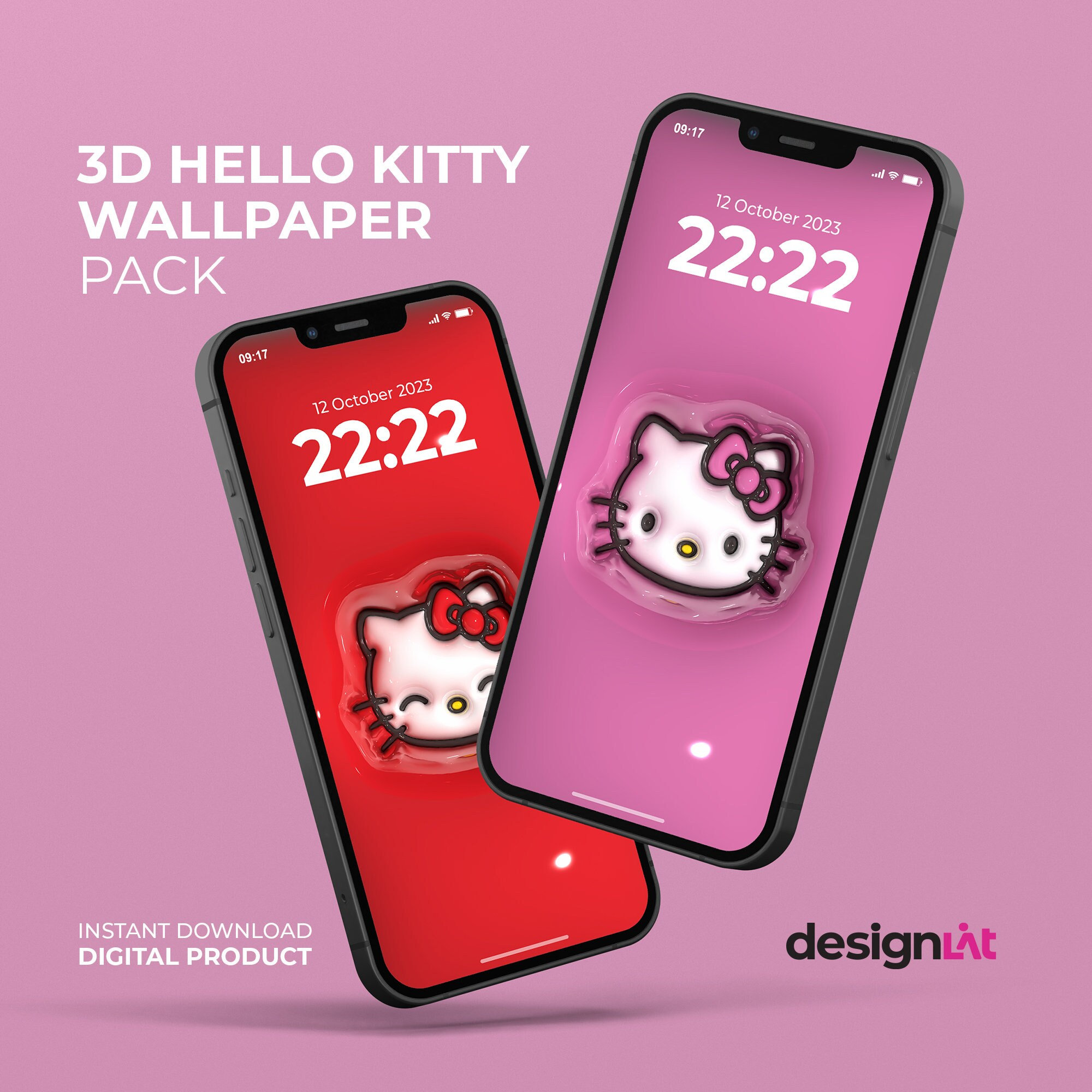 3d Cute Kitty iPhone Wallpaper in 2023  Pink wallpaper hello kitty, Hello  kitty wallpaper, Hello kitty iphone wallpaper