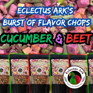 Burst of Flavor Freeze Dried Chop - Cucumber & Beet