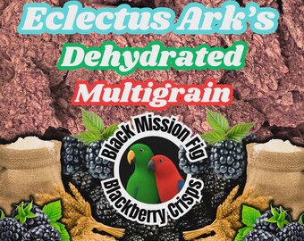 Chips multigrains déshydratées aux figues noires et aux mûres