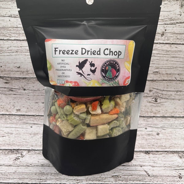 Freeze Dried Chop 2.5 oz