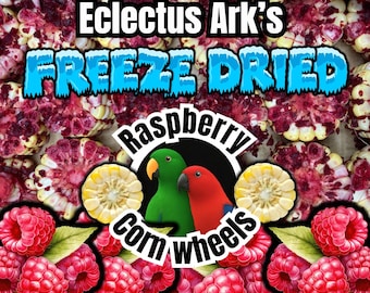 Freeze Dried Raspberry Corn Wheels