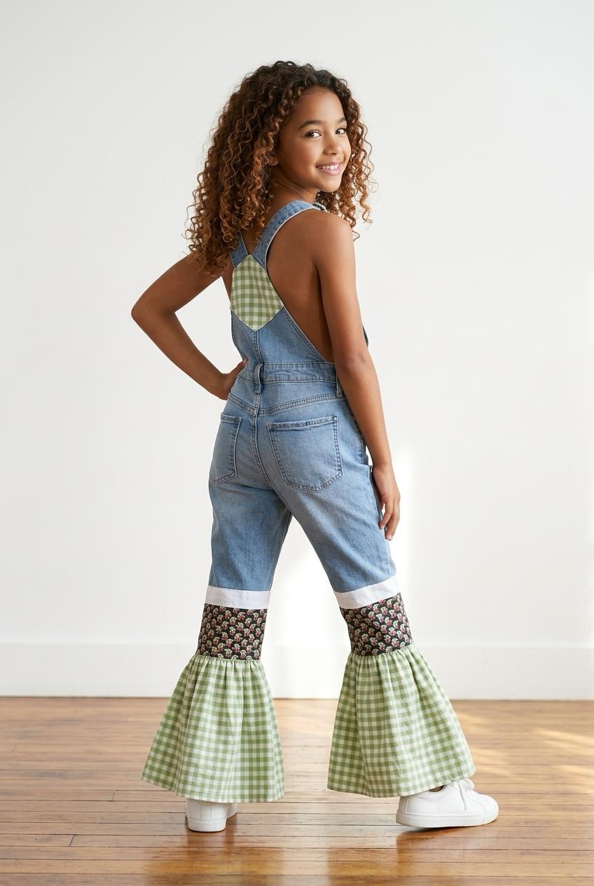 Denim Lace Overalls - Etsy