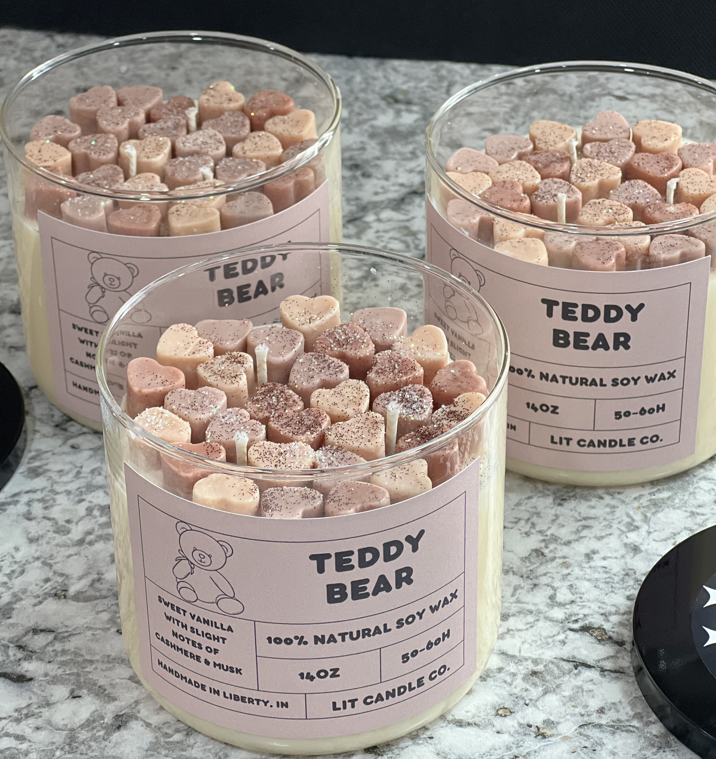 NEW SCENTS Teddy Bear Candle, Baby Bear Candles, Baby Shower Candle, Shower  Favor Candles, Soy Wax Scented, Candle for Baby Room 