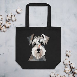Schnauzer tote bag, Dog bag, Schnauzers, Dog lovers, Ode to Dogs, Tote bag