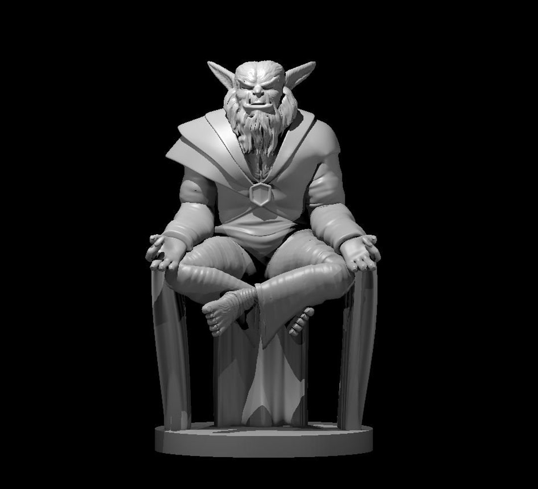 Various Race Monks Dnd Pathfinder Etsy