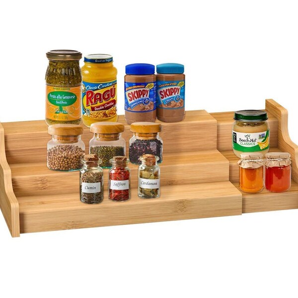 Wooden Spice Rack Etsy