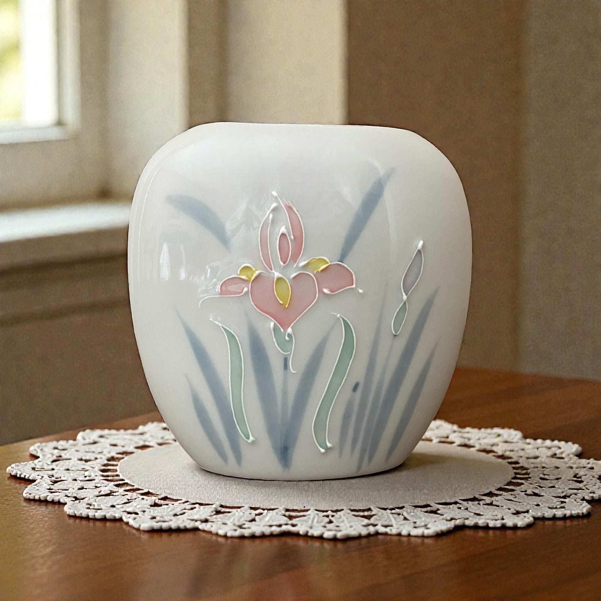 Blue Vintage Japanese Vase - Etsy
