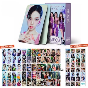 92 pcs Fan-made Aespa better things Lomo Photocards With Stickers