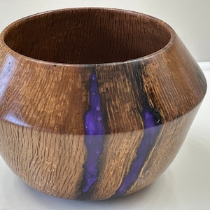 Southern Oak and Purple resin