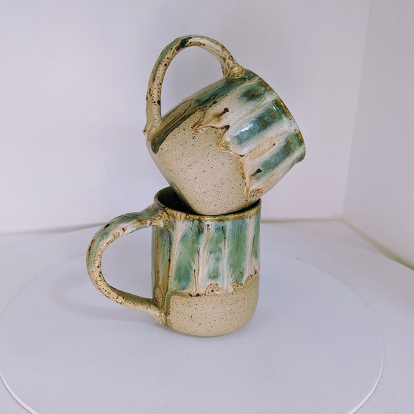 Stoneware Mugs (sold as a set of two)