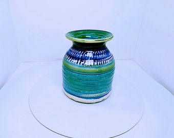 Turquoise Porcelain Vase