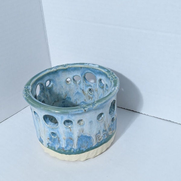 Wine Slide Candle Holder Porcelain