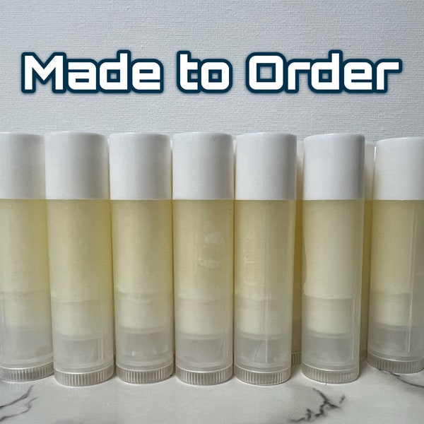 Unlabeled Natural Lip Balm Uncolored Flavored Lip Balm Bulk Moisturizing Hydrating Bridal Shower Favors Birthday Gift Party Gifts Resell