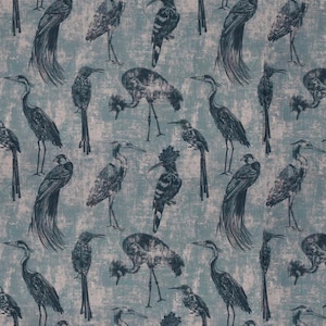 Birds Print Curtains, Animal Print Curtains, Blackout Curtains, Livingroom Curtains, Bedroom Curtains, Custom Animal Print Curtains.