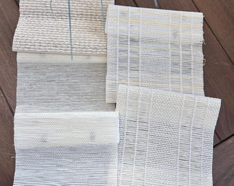 Top-Down Bottom-Up Bamboo Shades, Cordless Bamboo Shades, Woven Shades, FREE Cordless Upgrade, Custom Bamboo Blinds, Swatches Available.