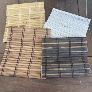 Top-Down Bottom-Up Bamboo Shades, Cordless Bamboo Shades, Natural Woven Shades, FREE Cordless Upgrade, Custom Bamboo Blinds.