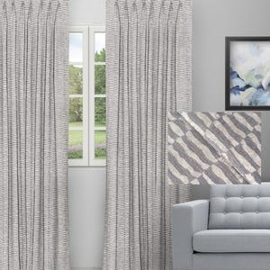 Any Size Custom Curtains for Bedroom | Rod Pocket Curtains | Black Out Curtains | Extra Long & Extra Wide Drapes | Dining room Curtains
