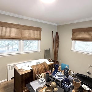 Custom Bamboo Shades | Cordless Woven Wood Blinds | Top Down Bottom Up Option | Privacy & Blackout Liners | Eco-Friendly Window Treatment