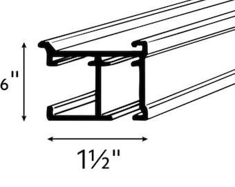 Custom Drapery Tracks, Ripple Fold & Pinch Pleat, Heavy Duty