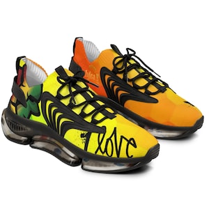 One Love Judah Lion Men&#39;s Mesh Sneakers