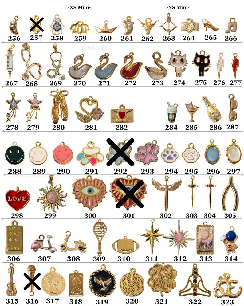 Build Your Own Custom Charm Keychain, Pick Your Charms, Make Your Own Keychain, Custom Bag Charm, Birthday Gift, Gift for Her, Bff gift image 6