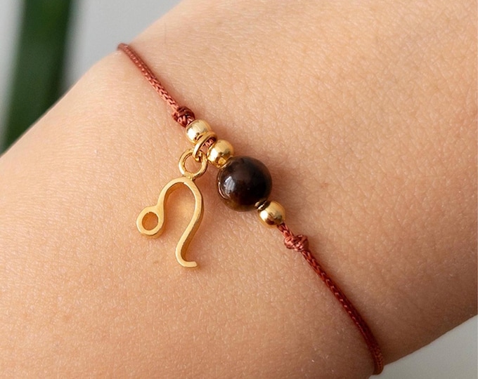 Horoscope Crystal Bracelets | Zodiac Crystal Bracelets | Dainty Crystal Bracelet | Leo, gemini , pisces, aries, taurus, cancer, scorpio...