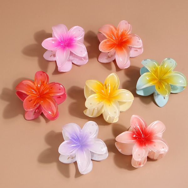 Hawaiian Hair Clips Etsy