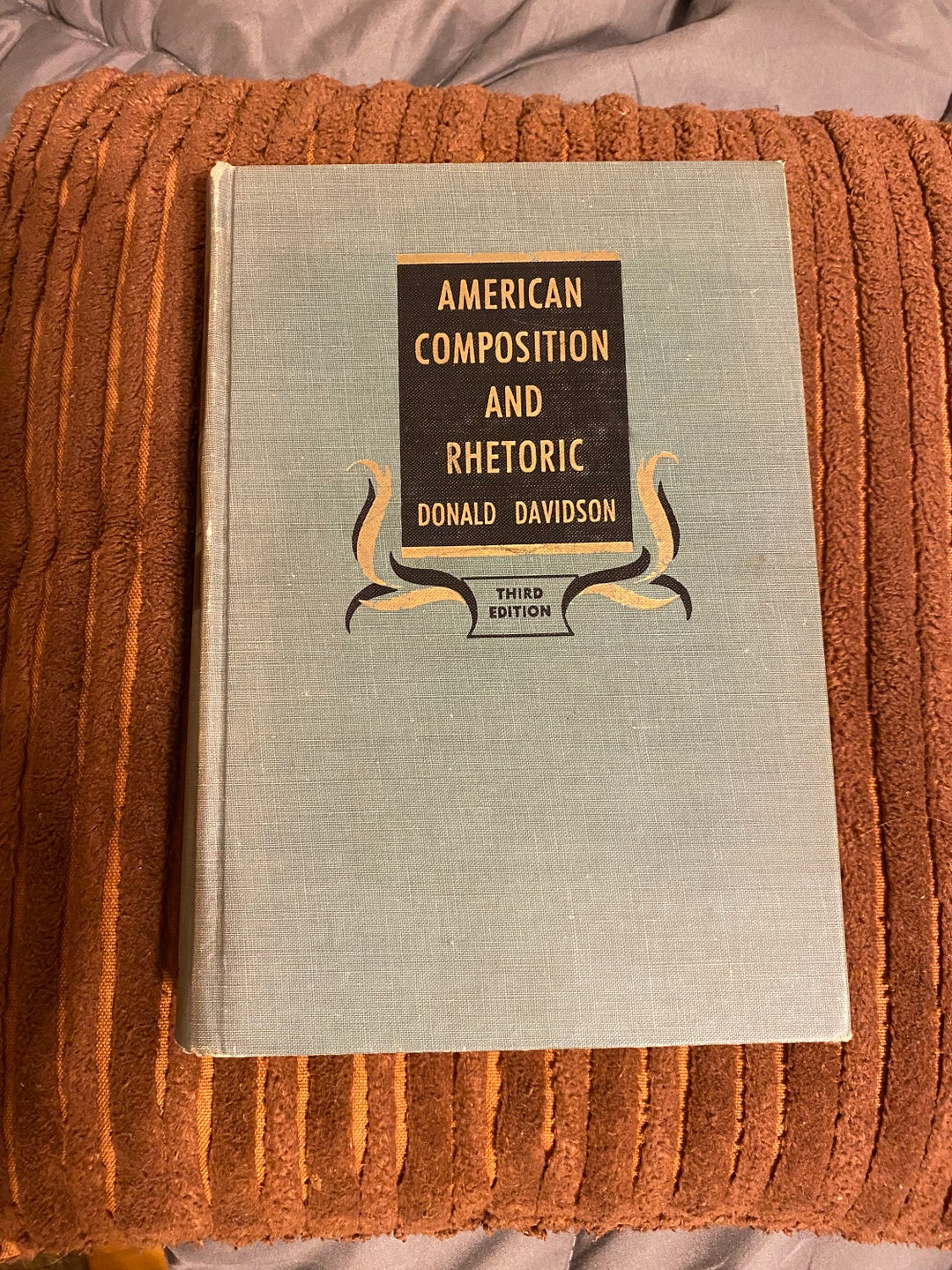 American Composition and Rhetoric, Donald Davidson, 1953, 3rd Edition ...