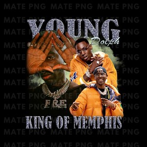 Retro Young Dolph - Etsy