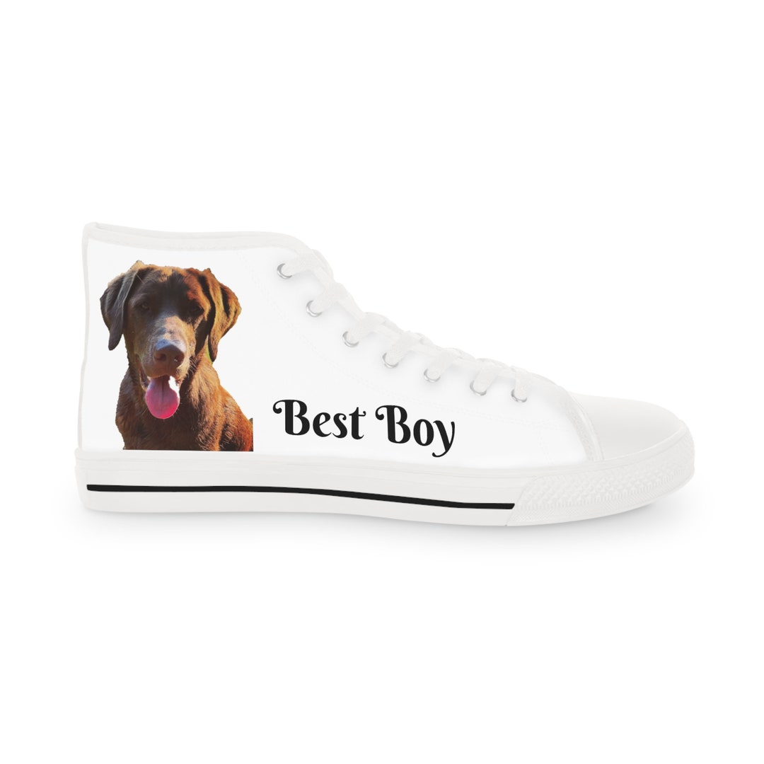 Woof Custom Dog Sneakers Add a Picture of Your Favorite Pet to High Top