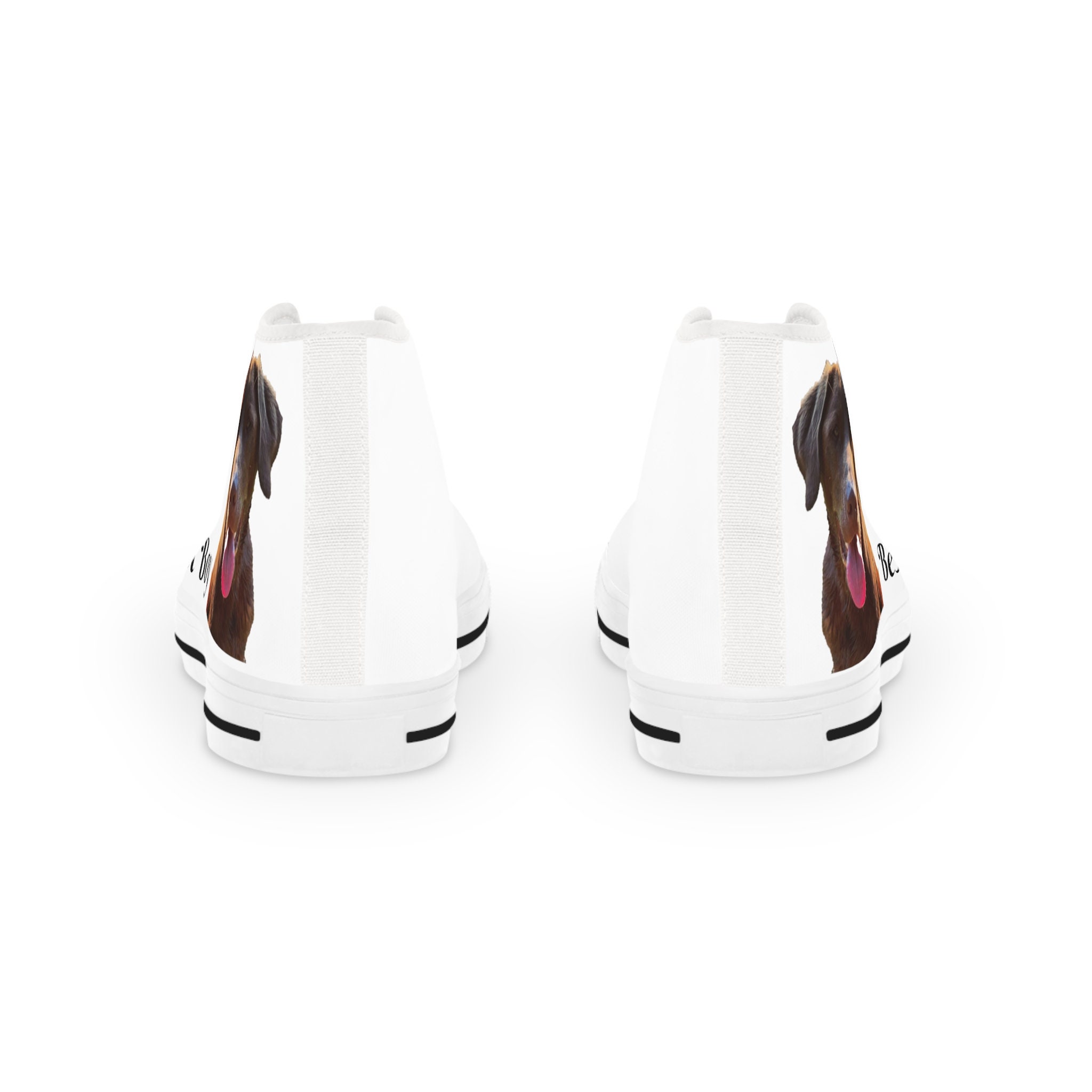 Woof Custom Dog Sneakers Add a Picture of Your Favorite Pet to High Top