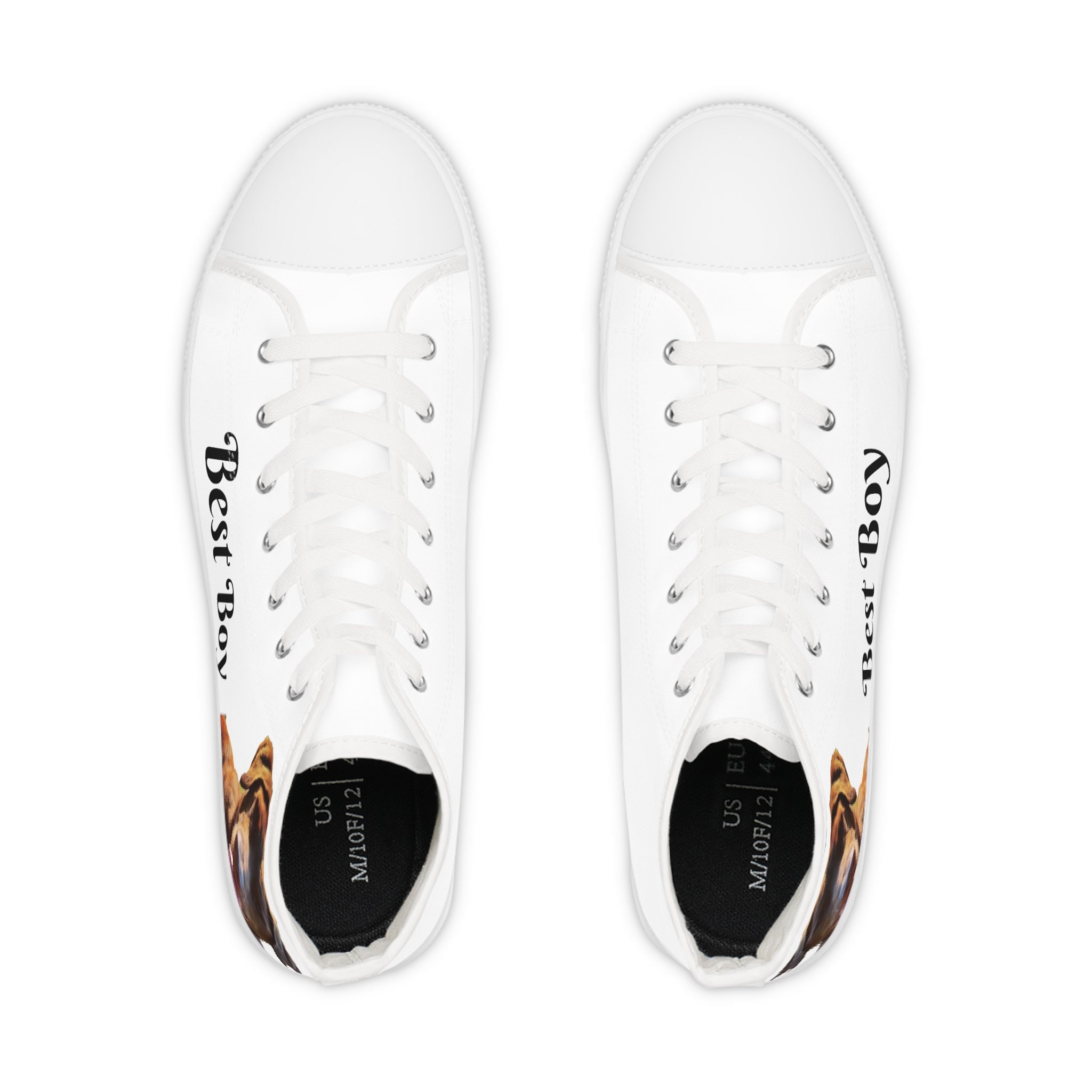 Woof Custom Dog Sneakers Add a Picture of Your Favorite Pet to High Top