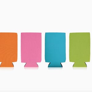 Slim Can Neoprene Cooler Sleeve: Insulated Skinny Can Cozy