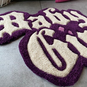 Baby Girl Tufted Rug / %100 Handmade / Custom Handmade Home Decor - Etsy