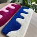 Fluid Keyboard Rug / %100 Handmade Fluffy Keyboard Rug - Etsy