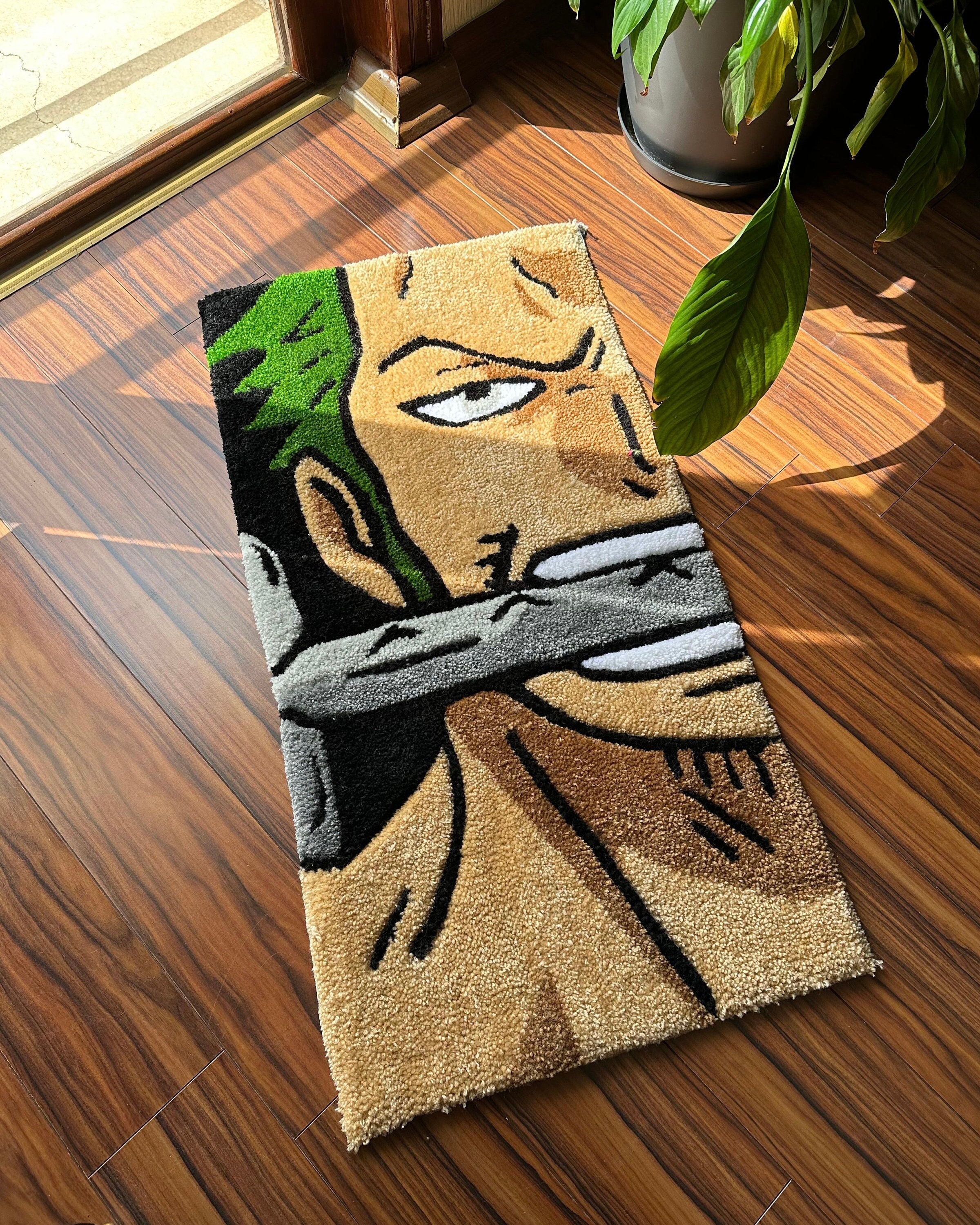 Anime Tufted Rug / %100 Handmade Fluffy Rug - Etsy