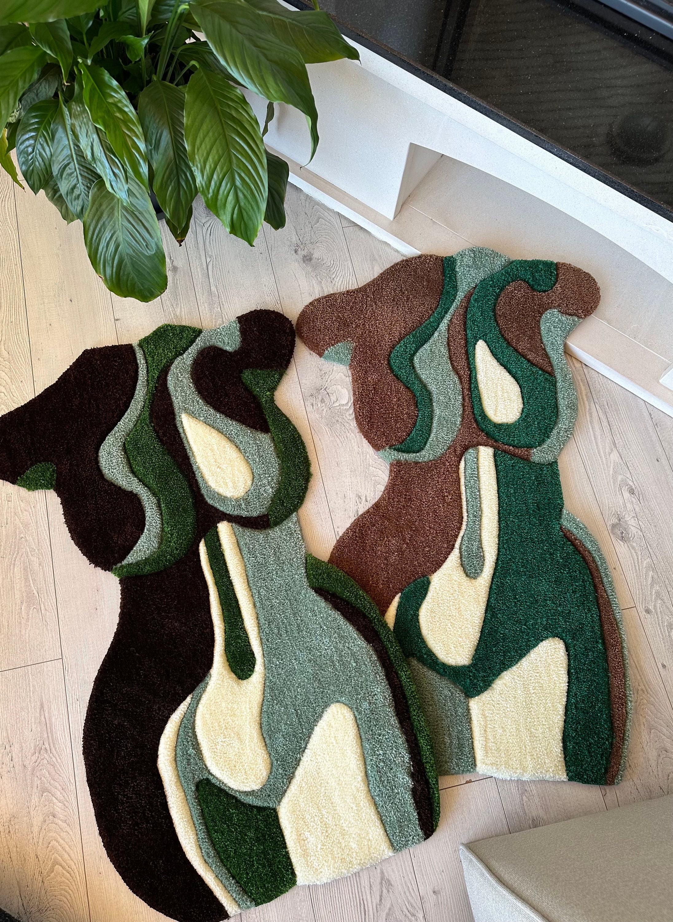 Human Body Rug Woman Body Tufted Rug / %100 Handmade - Etsy