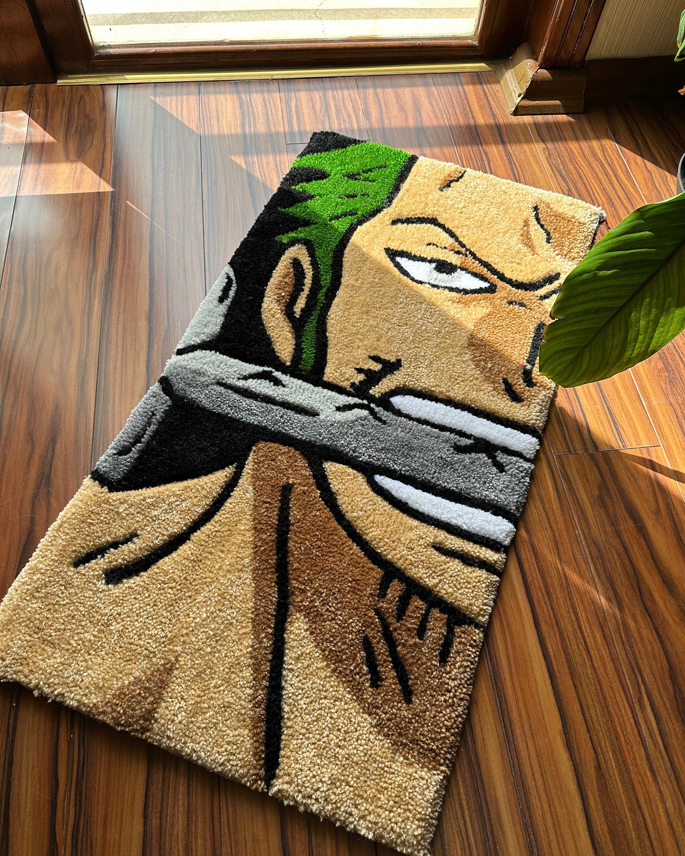 Anime Tufted Rug / %100 Handmade Fluffy Rug - Etsy