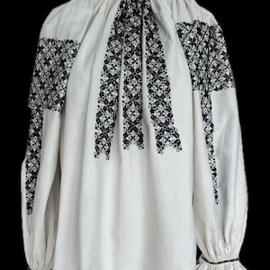 Vintage Rare Traditional Romanian Folk Small Size Peasants Blouse and Skirt from Transylvania  Romania