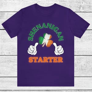Shenanigan Starter Sarcastic Funny St. Paddy&#39;s Day Malarkey Unisex Shirt