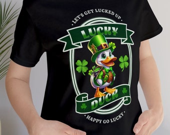 Camiseta Lucky Duck del Día de San Patricio