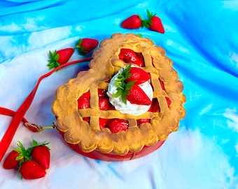 Fake Strawberry Pie Bag