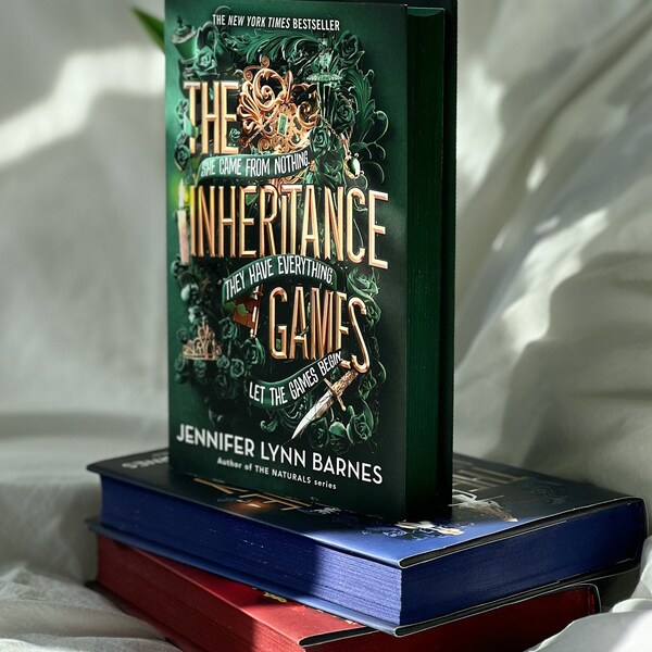 The Inheritance Games Painted Book - Etsy