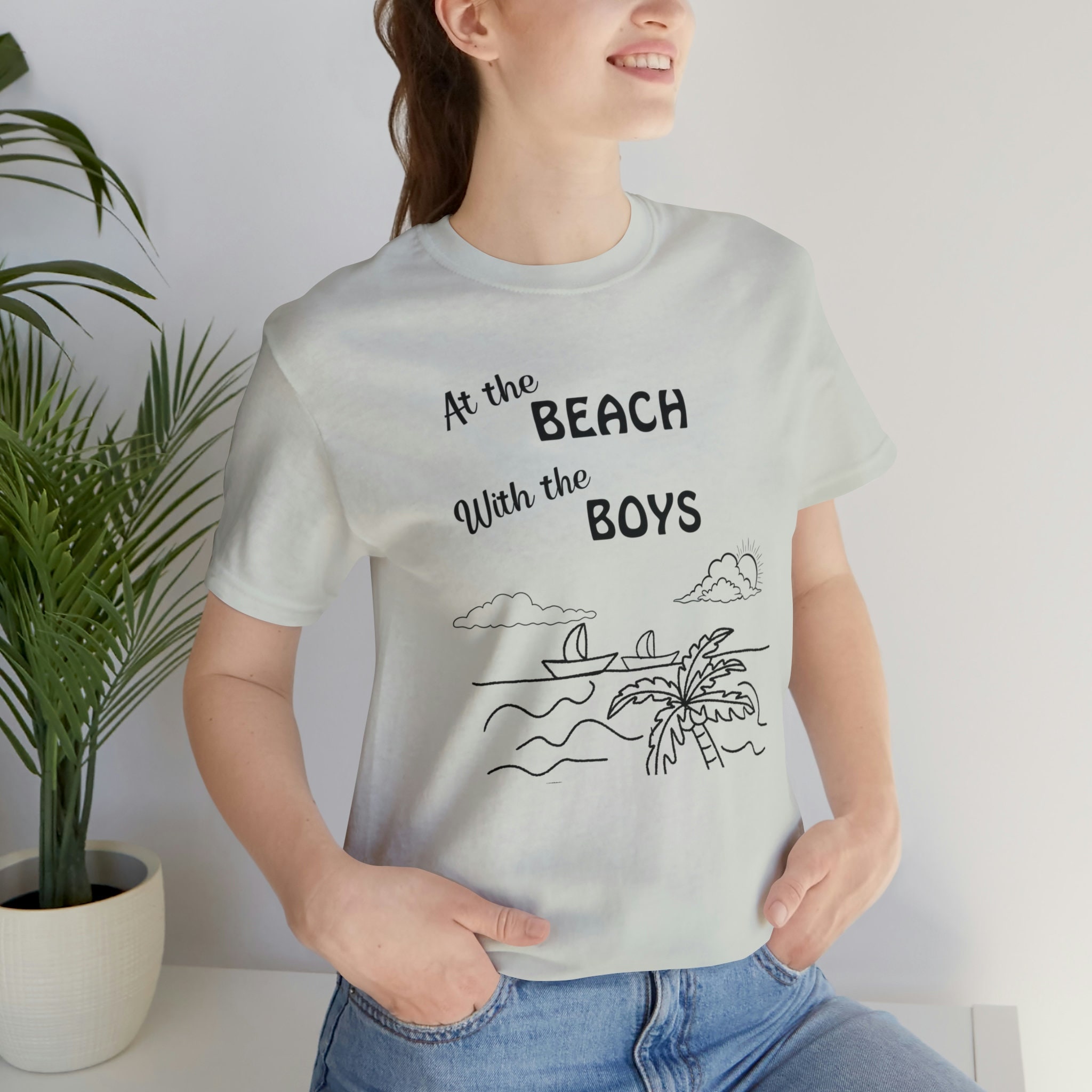 At the Beach With the Boys Beach Boys T-shirt - Etsy