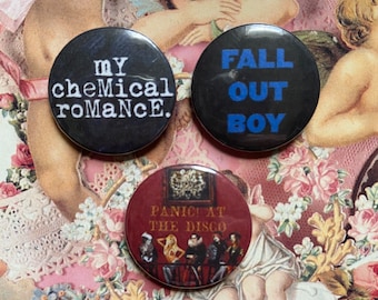 Emo Trinity 25mm pins