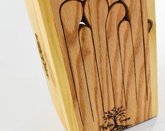 Custom Wooden Tongue Drums