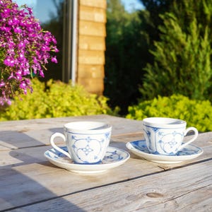 German Heritage: Kalk Eisenberg Cobalt Blue Tea/Coffee Duo, Price per 1 duo