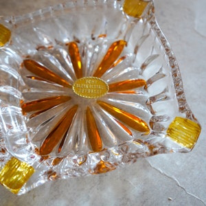 ECHT BLEIKRISTALL GEPRESST 24% Pbo ash tray