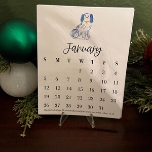 2025 Desk Calendar
